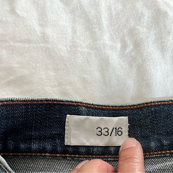 Gap 1969 Larchmont Denim Front Pleat Mini Skirt Womens Sz 33/16 EUC - Picture 4 of 14